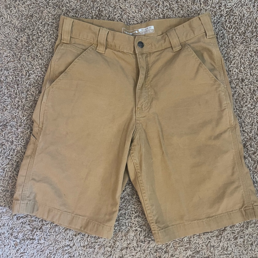 Carhartt Rugged Flex Relaxed Fit Canvas Work Shorts